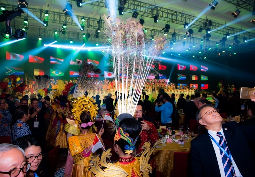 （302）第19届印尼世界潮团联谊年会欢迎晚宴